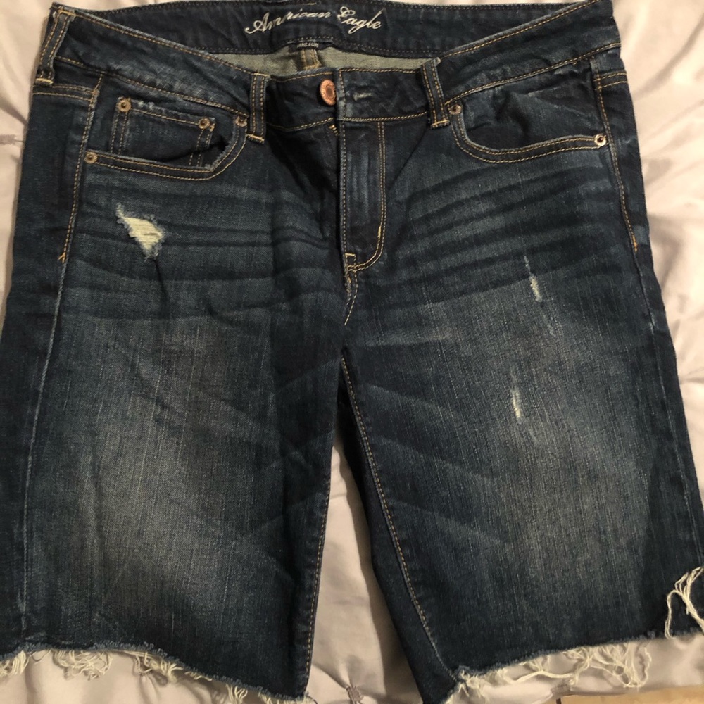 American Eagle Bermuda Jean Shorts